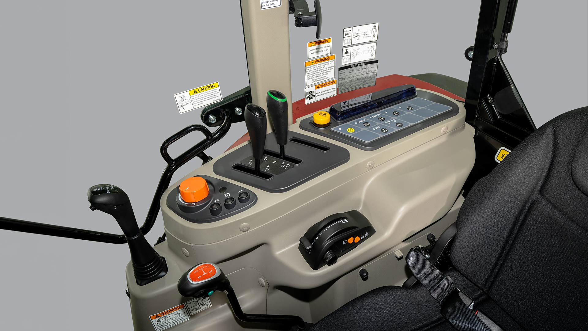 1. Ergonomic operational control center