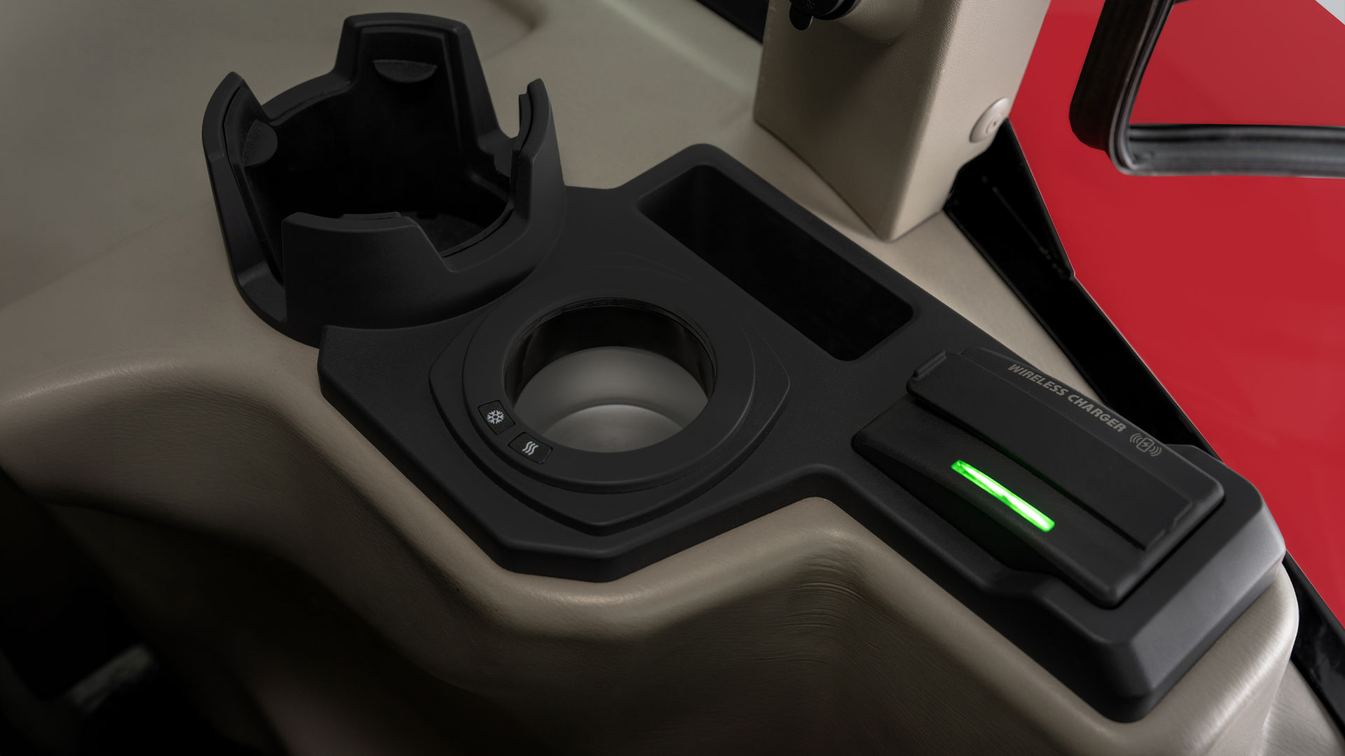 3. Wireless charger / Insulated cup holder